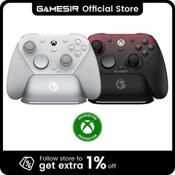 Controlador GameSir G7 Pro para Xbox Series X | S, Xbox One X | S, Steam, PC, Teléfono Android - Efecto Hall, Base de Carga, Giroscopio