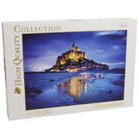 clementoni 31994 le mont saint-michel puzzle 1500 piezas