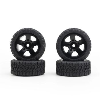 4PCS Llantas de metal mejoradas para SG PINECONE FORSET 2402 1/24 Vehículos de coches RC de montaña Modelos Piezas de re