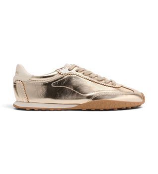 HOFF para mujer. 22661404 Zapatillas de Piel Bridge Fl dorado (39), Plano, Cordones, Casual