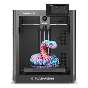 Impresora 3D Flashforge Adventurer 5M nivelación automática WiFi Ethernet