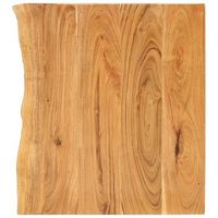 encimera para armario tocador madera maciza acacia 58x52x25 cm cfw56049
