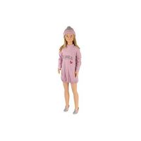 muneca carole 105 cm rosa cpelo