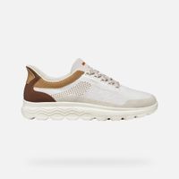 geox spherica plus hombre blanco lechosomarron