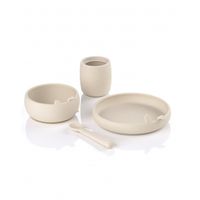 vajilla jane de silicona dinner set sand