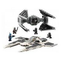 75348 lego star wars mandalorian fang fighter contra tie interceptor