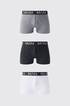 Pack De 3 Bóxers Man Active Resistentes, Multi