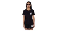 maillot de manga corta negro circle legend de mujer