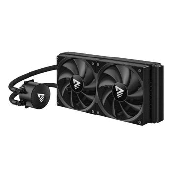 Refrigeracion Liquida Savio NOX 240 mm 2 Ventiladores PWM Aluminio Cobre