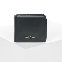 fred perry cartera smooth leather billfold wallet para hombre