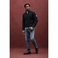 polo club chaqueta de punto nautic patch c io para hombre