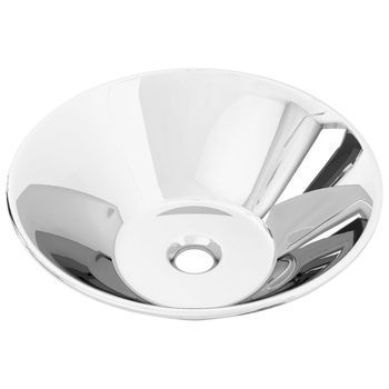 Lavabo De Baño Moderno | Lavabo 42x14 Cm Cerámica Plateado