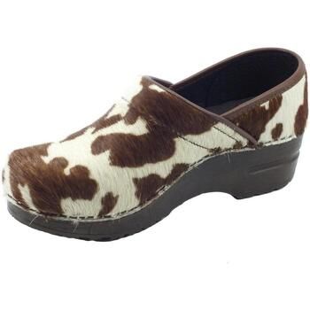 Sanita Zuecos 458806 Fur Brown para mujer