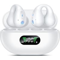 auriculares inalambricos 2025 auriculares bluetooth 53 4 microfonos de alta definicion reduccion de ruido enc pantalla led 40 horas reproduccionipx7 impermeable