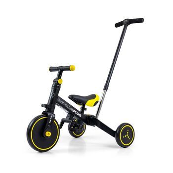 Bicicleta 4 En 1 Milly Mally Optimus Plus Negra