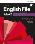 english file 4th edition a1a2 students book and workbook with key pack