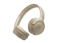 auriculares inalambricos - jbl tune 530bt autonomia 76 h pure bass plegables beige