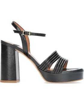 de ANGEL ALARCON ZAPATOS CON TACON AMBER NEGRO