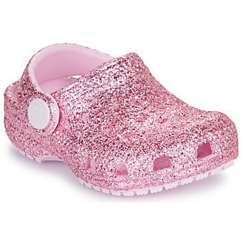 Crocs Zuecos Classic Chunky Glitter Clog T para niña