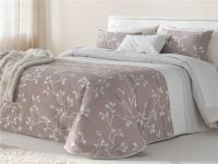 edredon topi jacquard floral para invierno sandeco