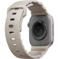 correa para apple watch uniq alton silicona impermeable beige