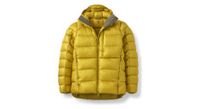 chaqueta de pluma rab mythic ultra yellow  hombre