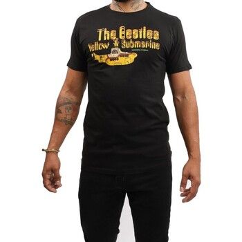 The Beatles Camiseta manga larga Yellow Submarine Nothing Is Real para hombre