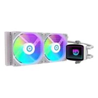 refrigeracion liquida hiditec lq240 240mm argb pwm 2 ventiladores blanco aio