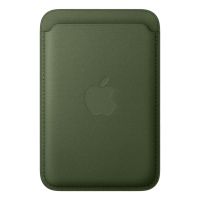cartera de trenzado fino con magsafe verde para iphone microtwill apple mgh74zma