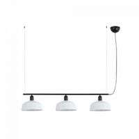 lampara colgante lineal tatawin m metal 3 luces