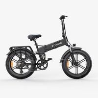 bicicleta electrica engwe engine pro 20 - neumaticos de 20 pulgadas motor 750w bateria 52v16ah autonomia 110km - negro