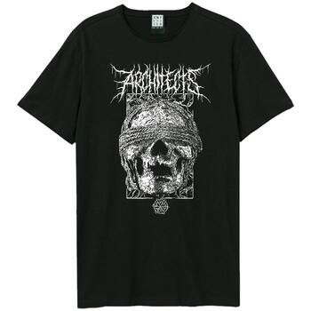 Amplified Clothing Camiseta Skull Death Metal para hombre