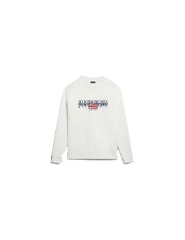 Sudadera Napapijri B-Aylmer C Blanco Hombre