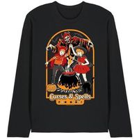 steven rhodes camiseta manga larga curses spells for kids para mujer