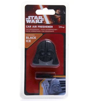 3D Vent Clip Darth Vader Air Freshener - Black Ice