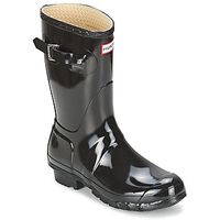 hunter botas de agua womens original short gloss para mujer