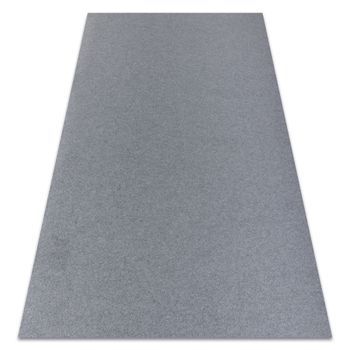 Alfombra Con Refuerzo De Goma Rumba 1809 Un Solo Color Mezcla Gris 200x300 Cm