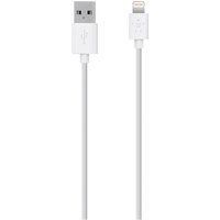 belkin f8j023bt3m-wht usb to lightning cable - 3 m