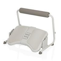 reposapies podi fmw con reposapiernas de plastico gris claro hjh office