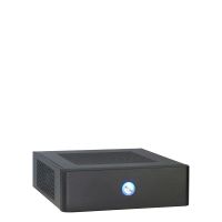 caja htpc inter-tech itx-601 mini-itx negra 60 w fuente externa 2 bahias 25
