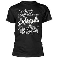 minor threat camiseta manga larga xerox para mujer