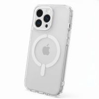 funda reforzada antiyellow compatible con magsafe para iphone 15 pro