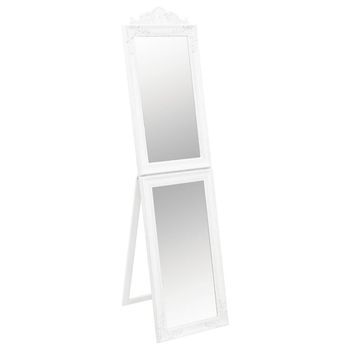 Espejo De Pie Blanco 50x200 Cm Vidaxl