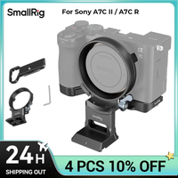 placa de montaje giratoria smallrig a7c ii a7cr kit de placa de liberacion rapida de montaje horizontal a vertical para sony alpha 7c ii  alpha 7cr