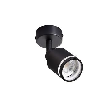Neff - foco de techo de metal, color negro, 6 cm, gu10, máx. 40 w