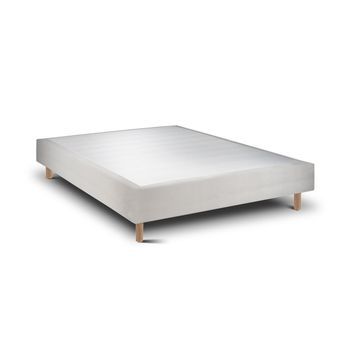 Base De Cama Rígida 20 Milano  Cement Redonda 190 X 140 Cm