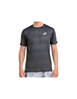 Camiseta de Padel Bullpadel Mofero Hombre Negro