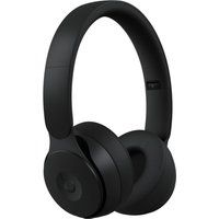 beats solo pro wireless bluetooth noise-cancelling headphones - black black