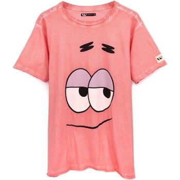 Spongebob Squarepants Camiseta NS6879 para mujer