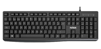 teclado con cable negro espanol